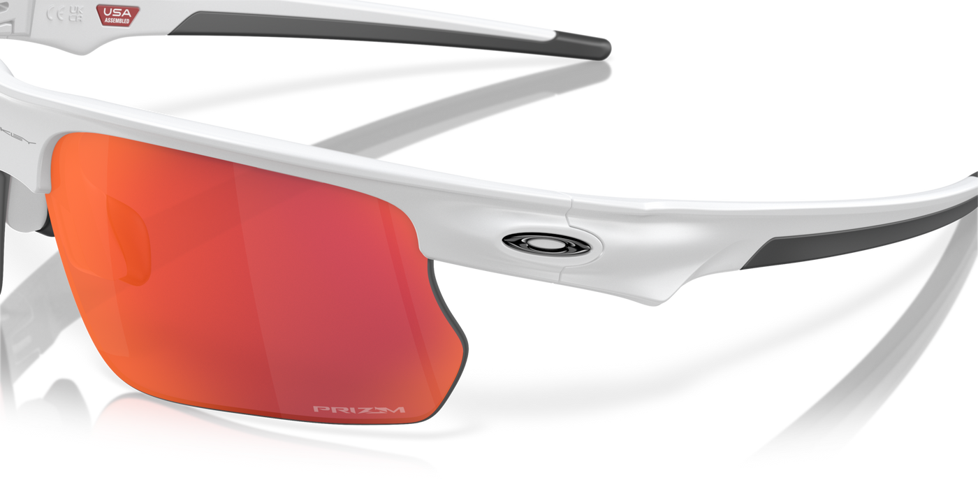 Oakley Bisphaera Matte White Prizm Field Lenses - Cyclop.in