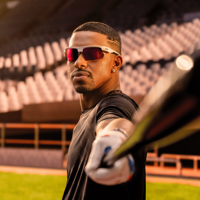 Oakley Bisphaera Matte White Prizm Field Lenses - Cyclop.in