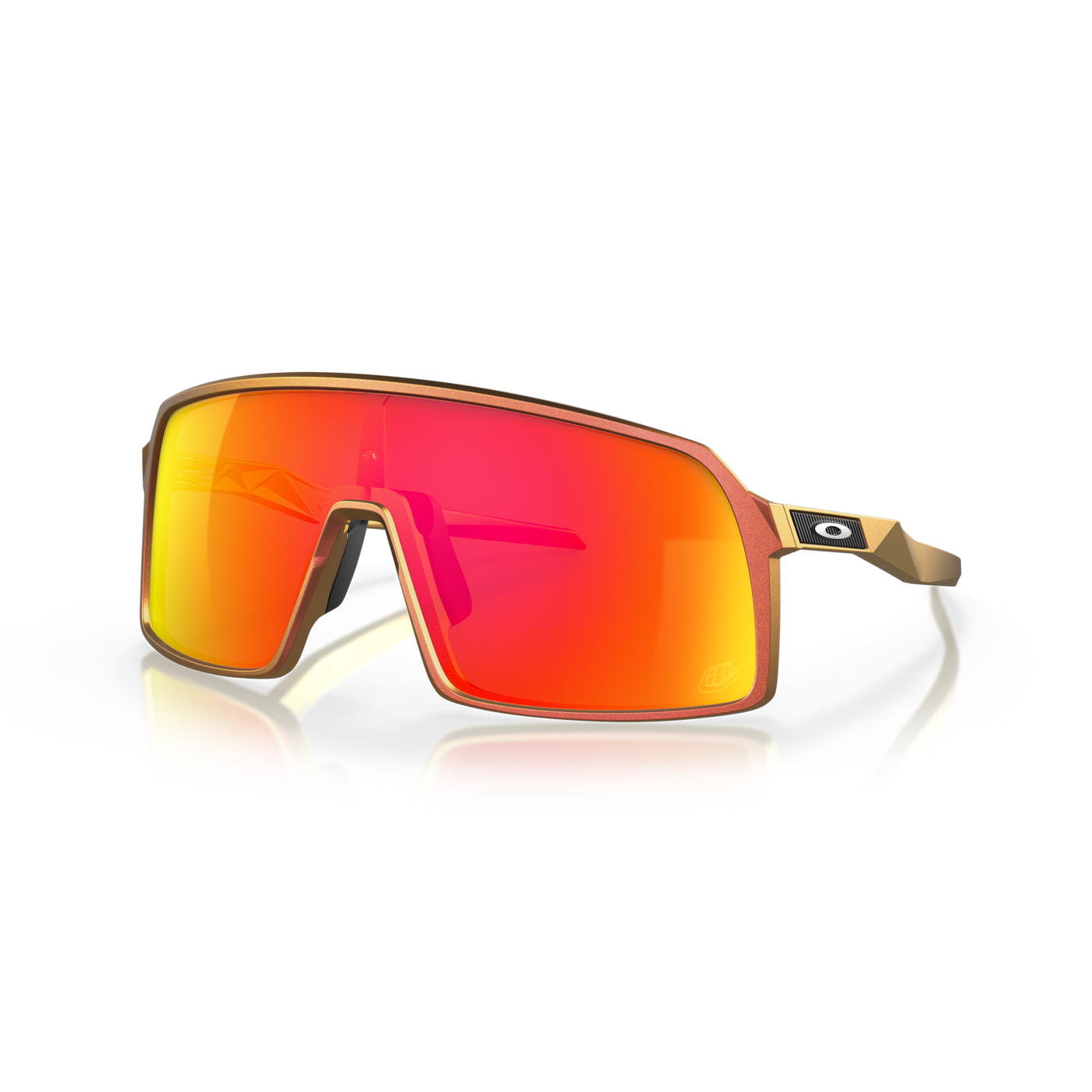 Oakley Sutro Prizm Ruby Lenses Troy Lee Designs Red Gold Shift Frame - Cyclop.in