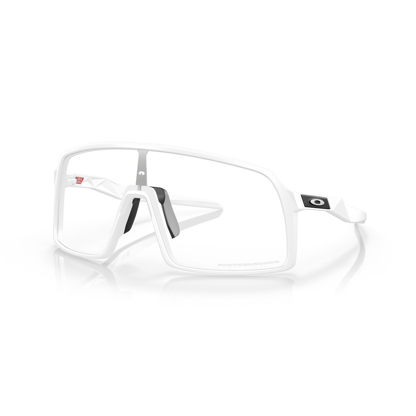 Buy Oakley Sutro Clear To Black Iridium Photochromic Lenses Matte White Frame Cyclop.in