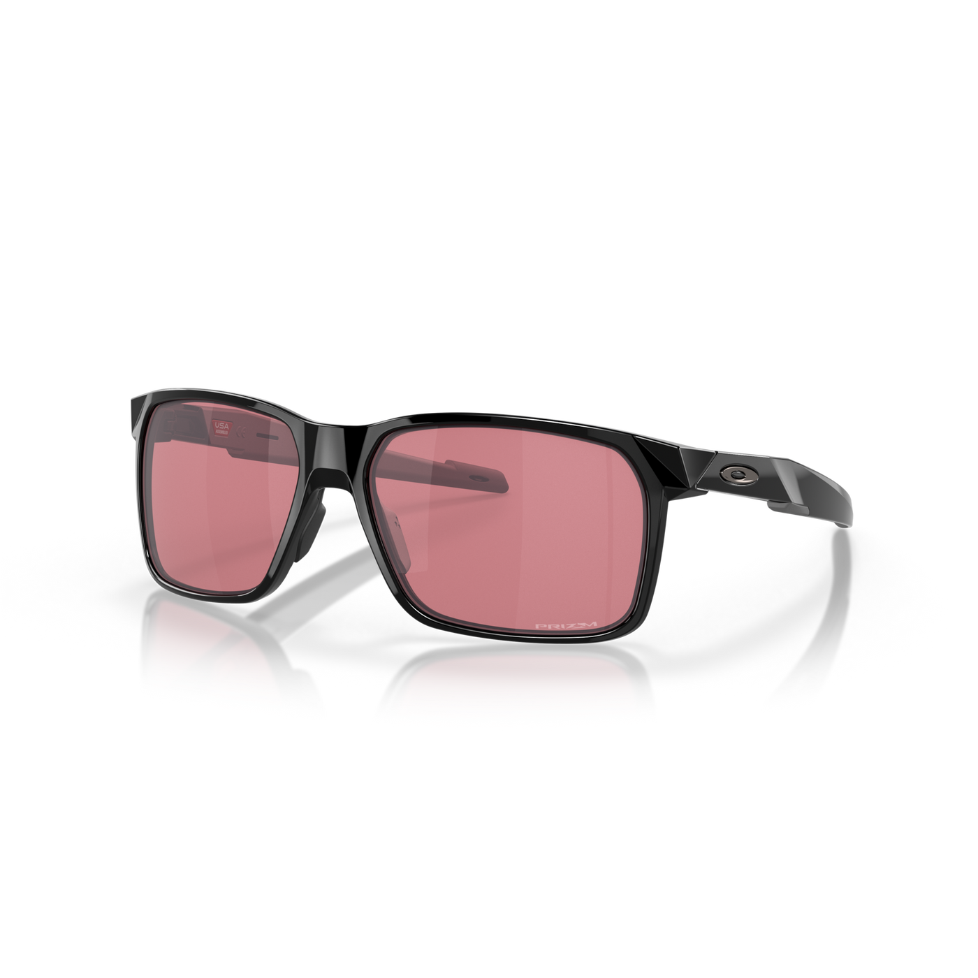 Oakley Portal X Prizm Dark Golf Lenses Polished Black Frame - Cyclop.in