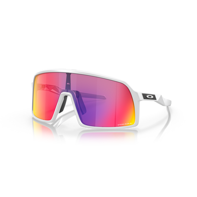 Oakley Sutro S Prizm Road Lenses Matte White Frame - Cyclop.in