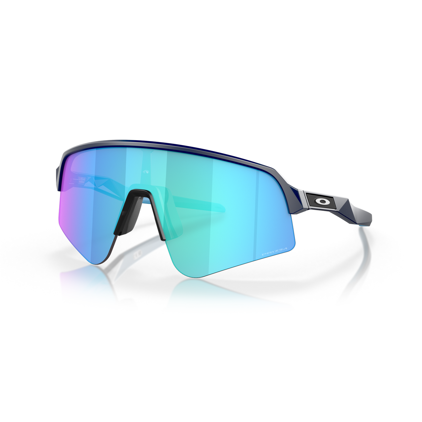 Oakley Sutro Lite Sweep Prizm Sapphire Lenses Matte Navy Frame - Cyclop.in