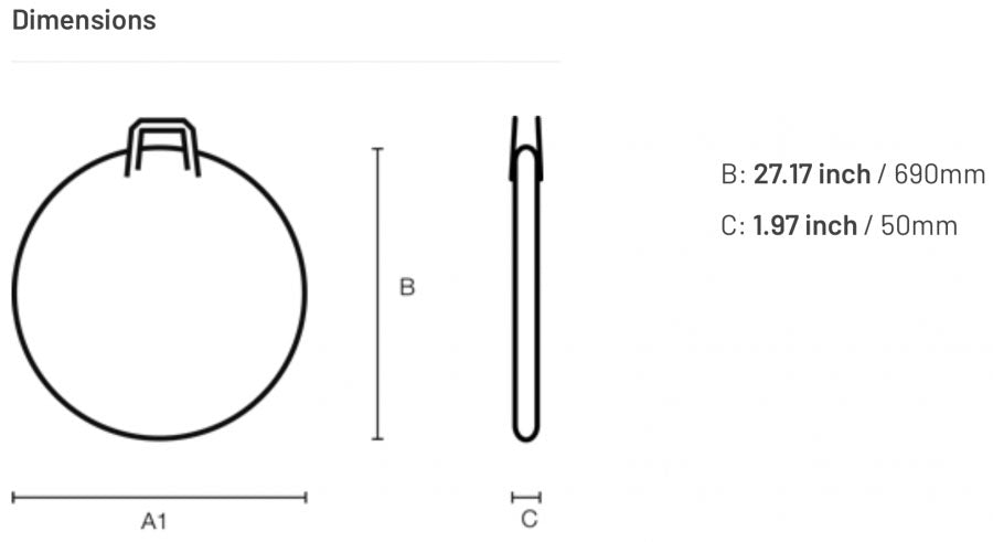 B&W Single Wheel Bag - Cyclop.in
