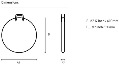 B&W Single Wheel Bag - Cyclop.in