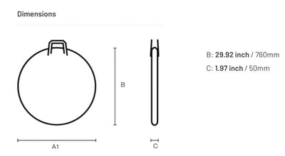 B&W Single Wheel Bag - Cyclop.in