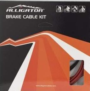 Alligator Brake Cable Kit Reliable Road/MTB Black - Cyclop.in