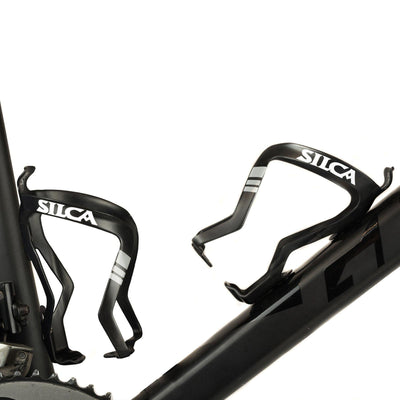 Silca Sicuro Carbon Cage - Black/Grey - Cyclop.in