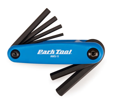 Park Tool Fold-up Hex Wrench Set: 3mm to 6mm, 8mm, 10 mm - Cyclop.in