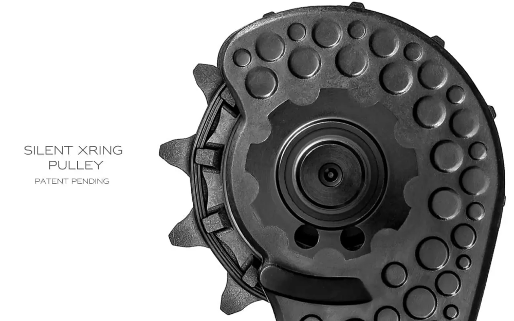 Absolute Black Hollowcage Carbon-Ceramic Pulley Cage Shimano 9100/8000 - Cyclop.in