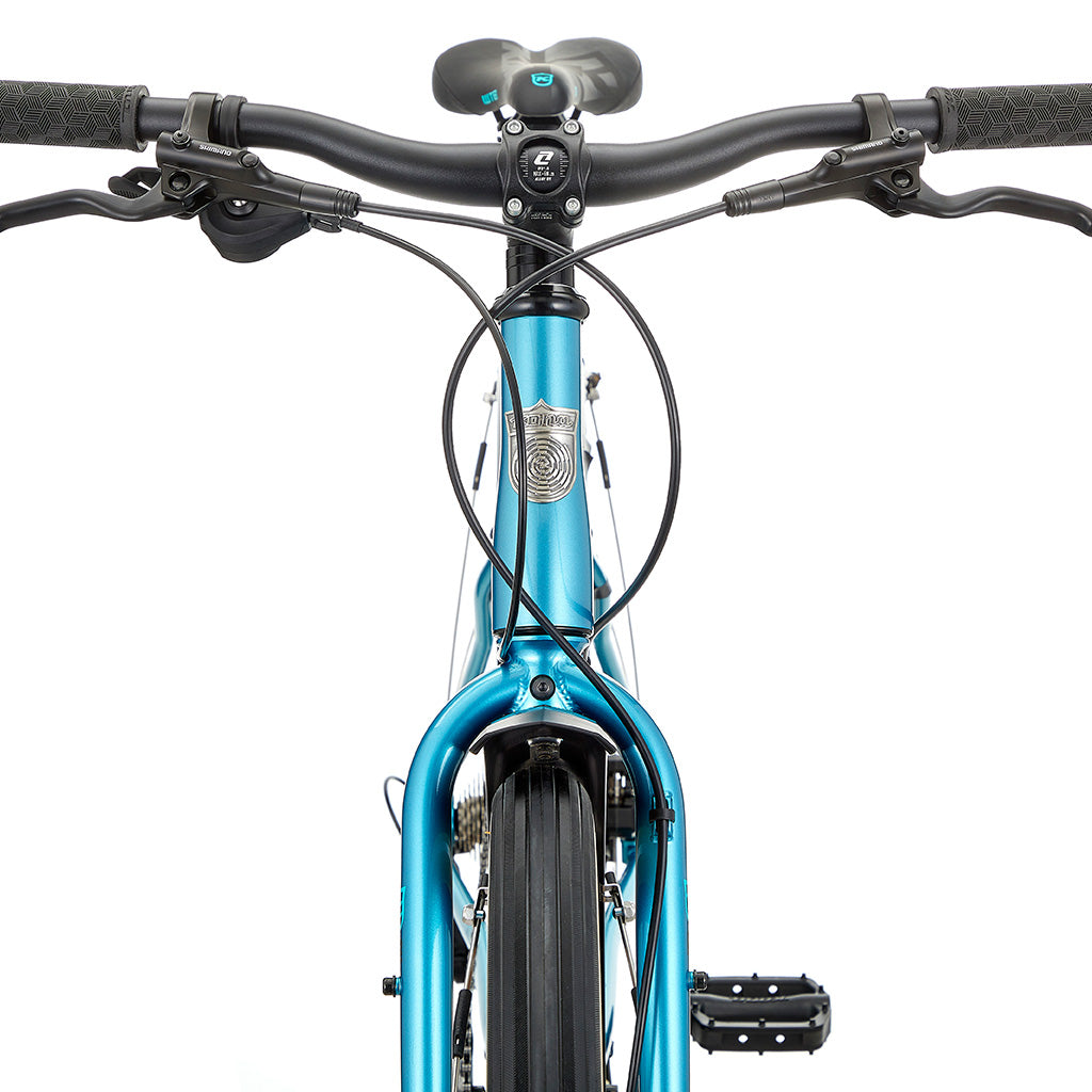 Kona Dr.Dew Hybrid Bike - Blue - Cyclop.in