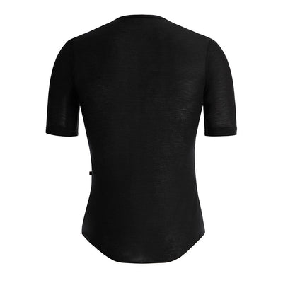 Santini Dry Winter Short Sleeve Baselayer - Black - Cyclop.in