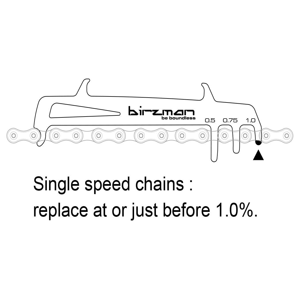 Birzman Chain Wear Indicator - 1-12 Speed - Cyclop.in