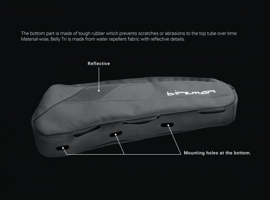 Birzman Belly Tri Top Tube Bag - Cyclop.in