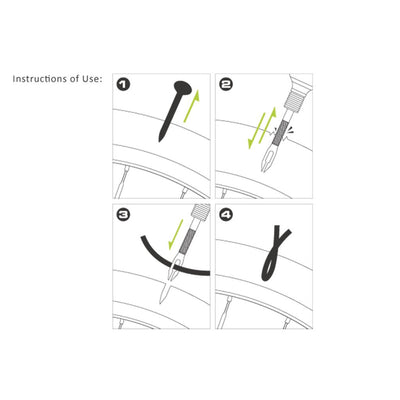 Birzman Tubeless Tire Repair Kit - Cyclop.in