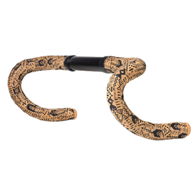 BTP Natural Cork Bartape - Black/Pattern - Cyclop.in