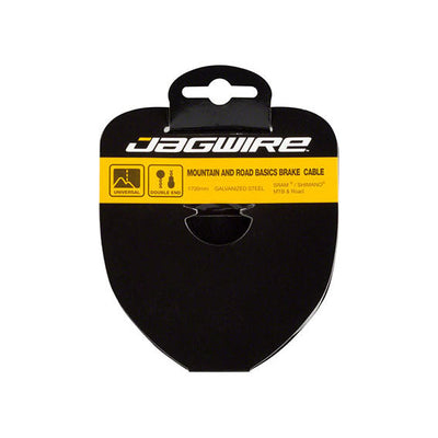 Jagwire Basic MTB Brake Inner Wire 1.6Mm Slick Galvanized 100 Pcs - 2000Mm - Cyclop.in