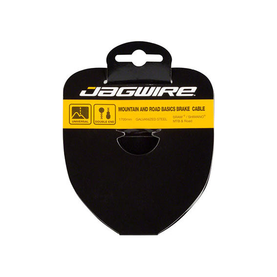 Jagwire Basic Road Brake Inner Wire 1.6Mm Slick Stainless 100 Pcs - 2000Mm - Cyclop.in