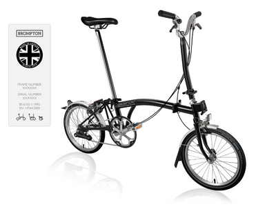 Brompton C-Line Urban Folding Bike - Cyclop.in