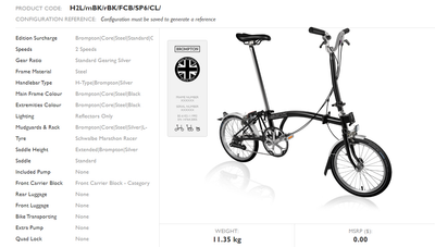 Brompton C-Line Urban Folding Bike - Cyclop.in