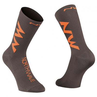 Northwave Extreme Air Socks - Anthra/Siena - Cyclop.in