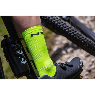 Northwave Extreme Pro Socks - Yellow Fluo/Black - Cyclop.in