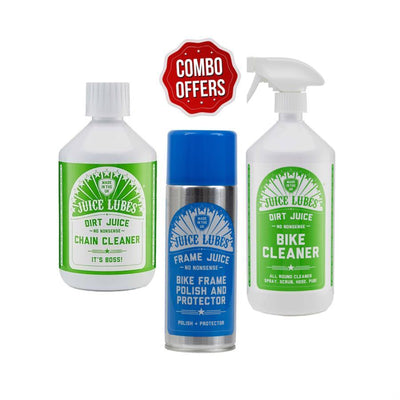 Juice Lubes Cleaner Combo-Dirt Juice Bio, Frame Juice, Dirt Juice Boss - Pack Of 3 - Cyclop.in