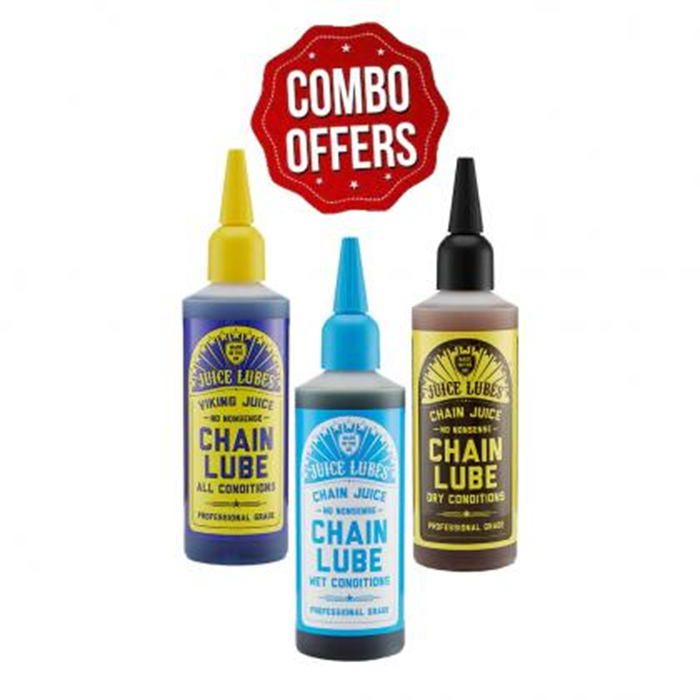 Juice Lubes Combo Pack-Viking, Dry, Wet - Pack of 3 Lubes - Cyclop.in