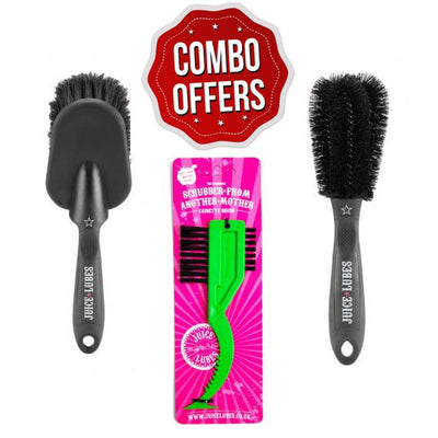 Juice Lubes Cleaning Brush Set - Pack Of 3 - Cyclop.in