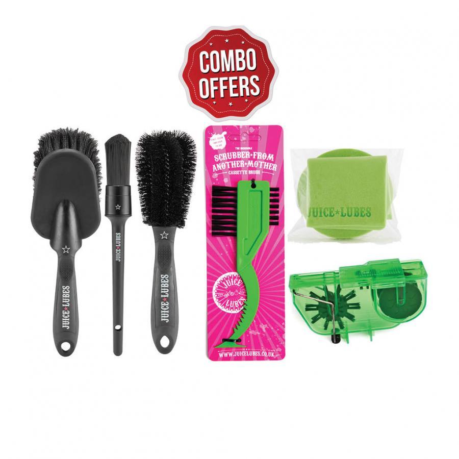 Juice Lubes Brush & Cleaning Set - Pack Of 6 - Cyclop.in
