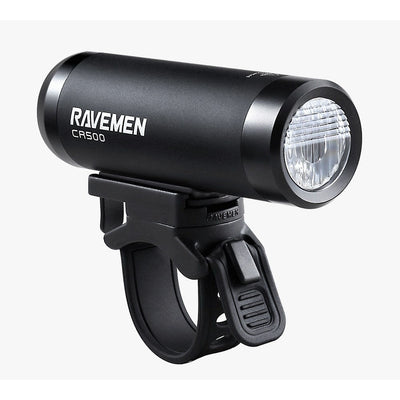 Ravemen CR500 Rechargeable Front Light - Black - Cyclop.in