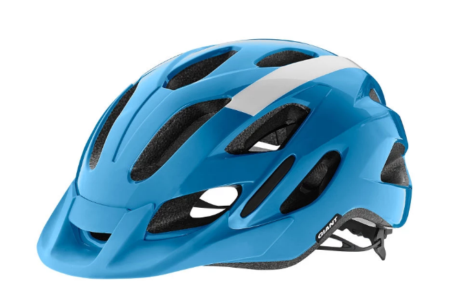 Giant Compel Cycle Helmet | Gloss Blue/White - Cyclop.in