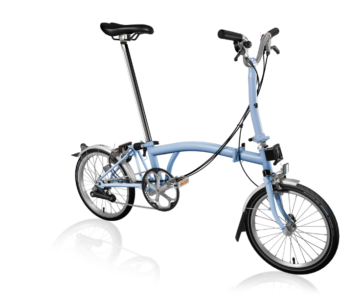 Brompton C-Line Explore Folding Bike - Cyclop.in