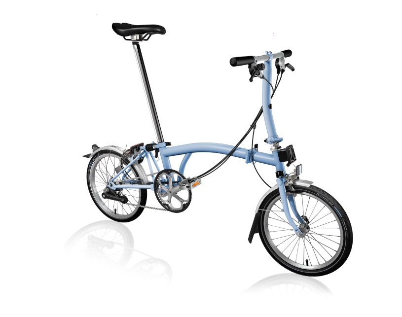 Brompton C-Line Explore Folding Bike - Cyclop.in