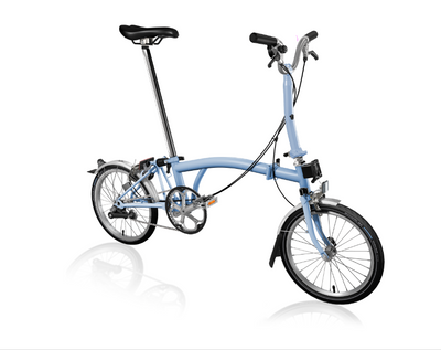 Brompton C-Line Utility Folding Bike - Cyclop.in