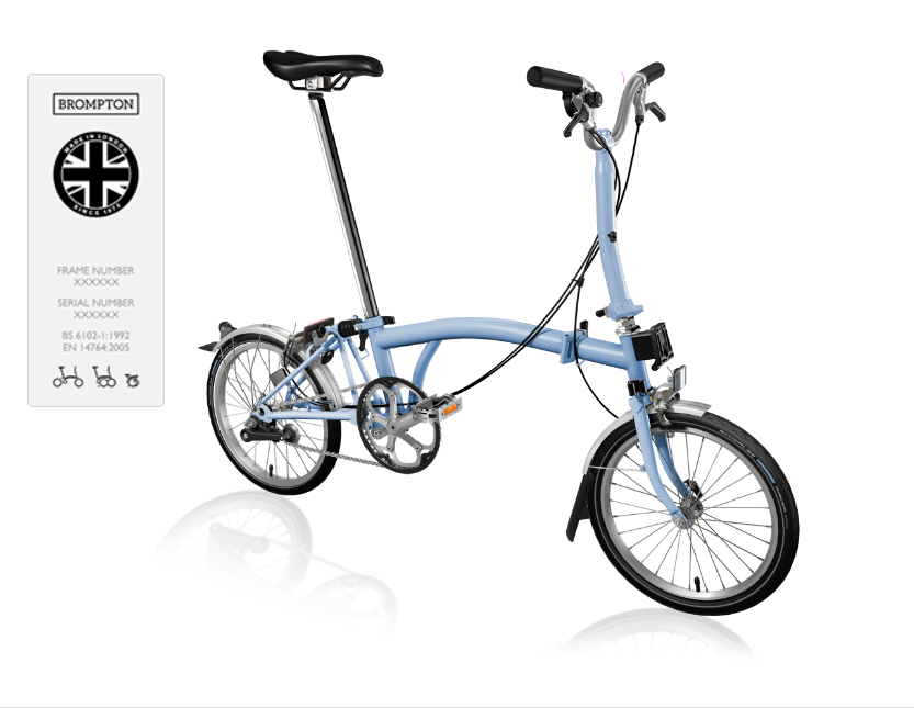 Buy Brompton C Line Utility Folding Bike Online in India Cyclop.in
