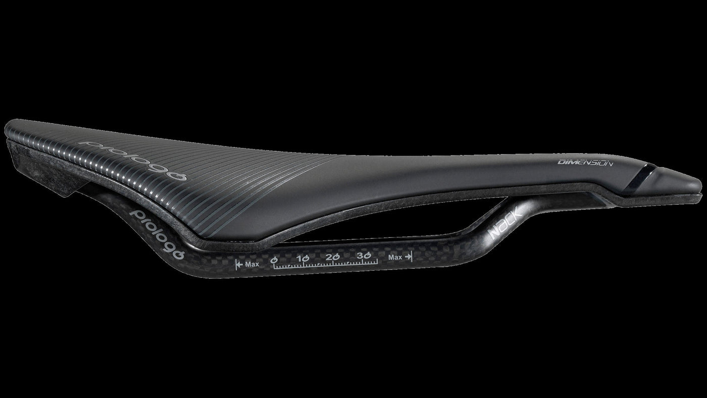 Prologo Dimension T4.0 143 Hard Saddle - Black/Silver - Cyclop.in