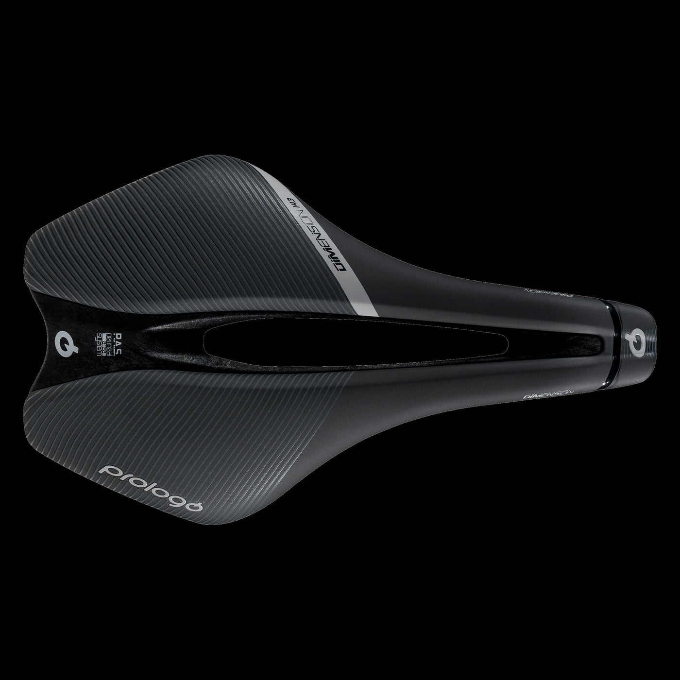 Prologo Dimension 143 Hard Saddle Black/Silver