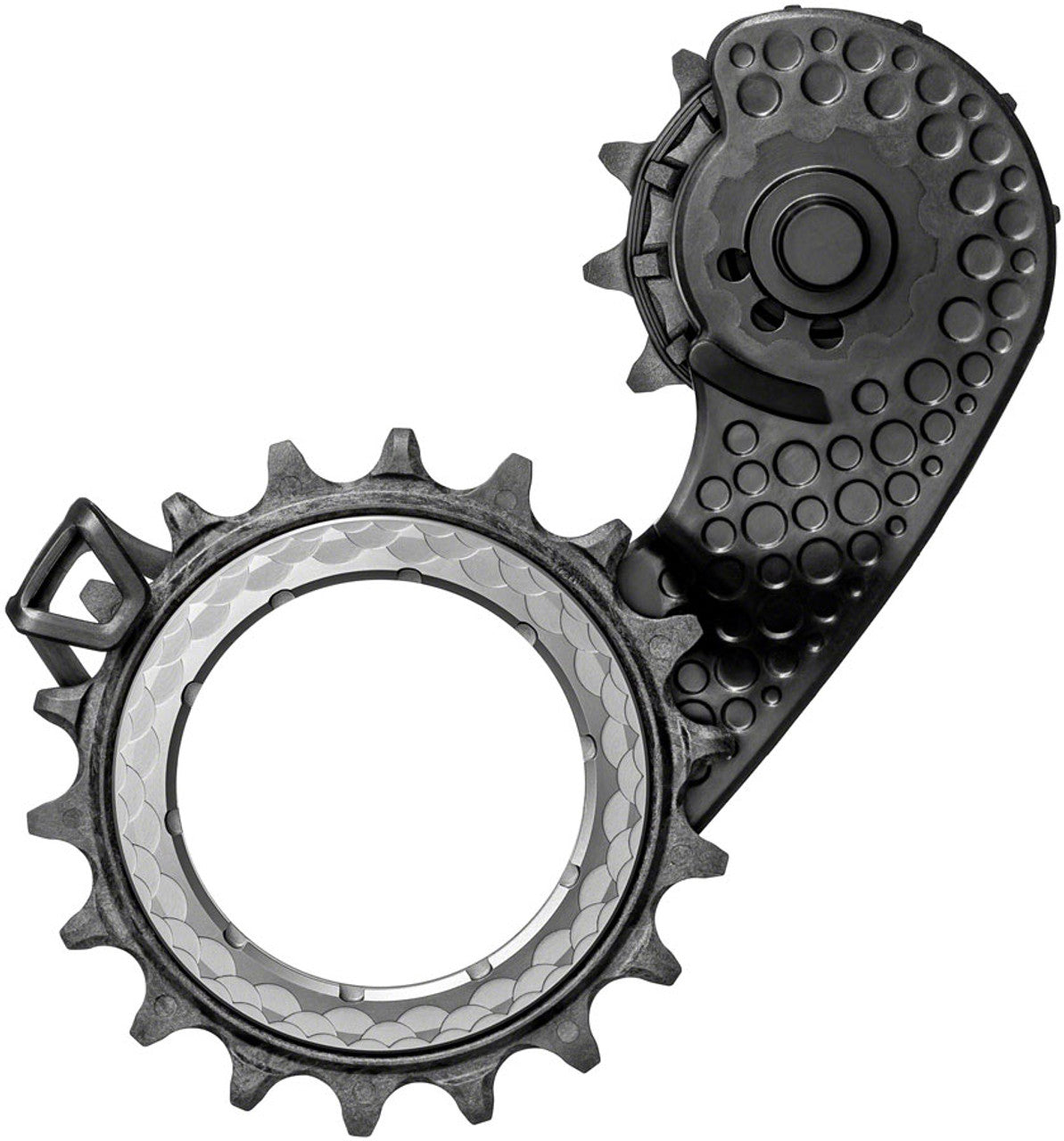 Absolute Black Hollowcage Carbon-Ceramic Pulley Cage Shimano 9100/8000 - Cyclop.in