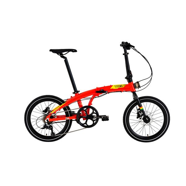 Element Ecosmo 8 SP Reggae Edition Folding Bike - Cyclop.in