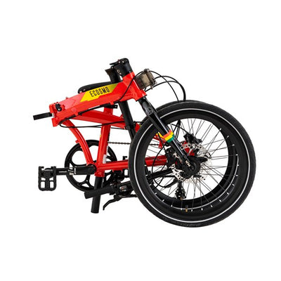 Element Ecosmo 8 SP Reggae Edition Folding Bike - Cyclop.in