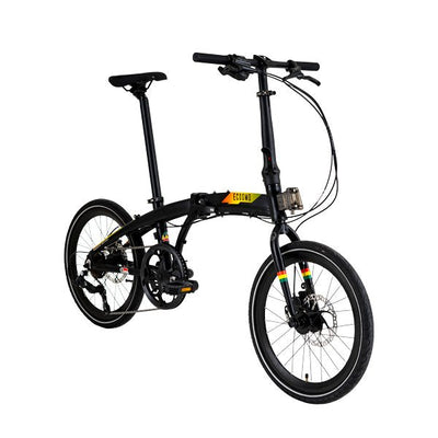 Element Ecosmo 8 SP Reggae Edition Folding Bike - Cyclop.in