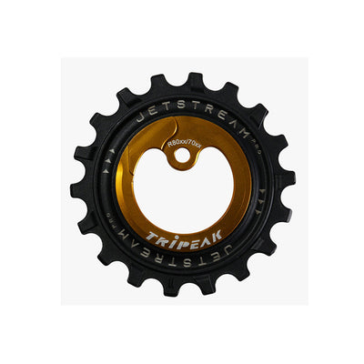 Tripeak Oversize Pulley Kit 12/18T, Ceramic Bearing Shimano Ultegra/105, 11-Speed - Gold - Cyclop.in