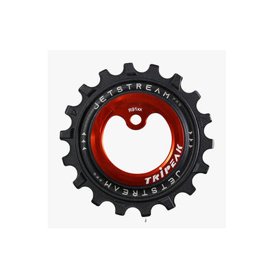 Tripeak Oversize Pulley Kit 12/18T, Ceramic Bearing Shimano DuraAce91 11-Speed - Red - Cyclop.in