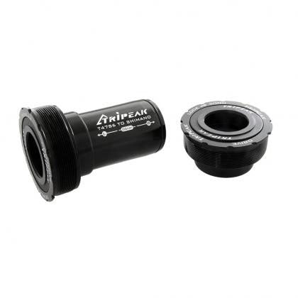 Tripeak T47 Bottom Bracket, Ceramic, Shimano-Road 86mm - Black - Cyclop.in