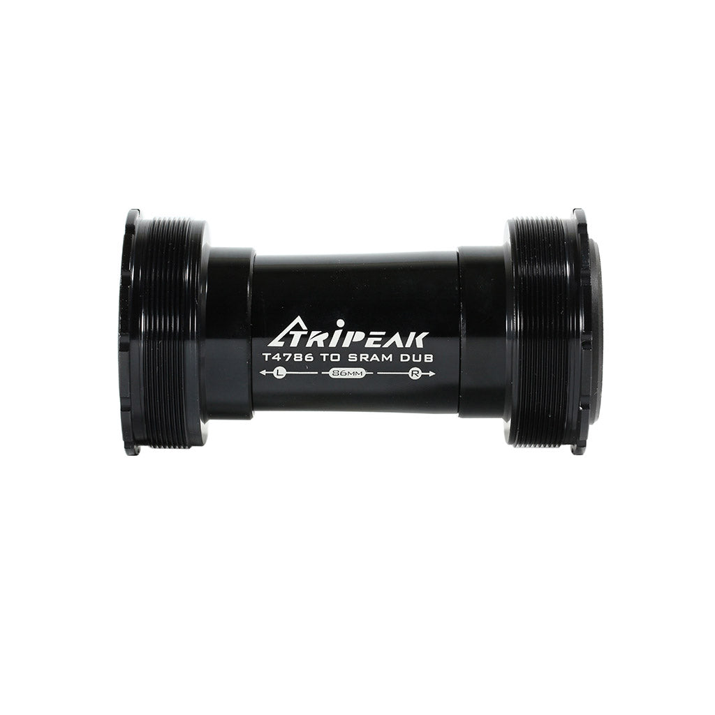 Tripeak T47 Bottom Bracket, SRAM DUB-Road - 86mm - Black - Cyclop.in