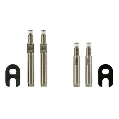 Effetto Mariposa Silver Valve Extension 45MM - Pack of 2 - Cyclop.in