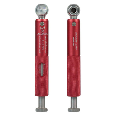 Effetto Mariposa Giustaforza DLX 1-8 Nm Torque Wrench - Red - Cyclop.in