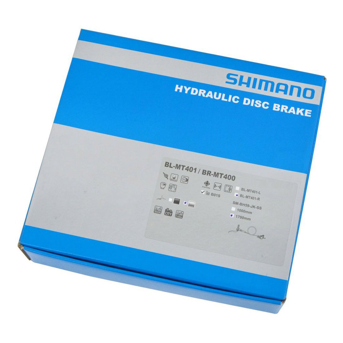 Shimano BR-MT401 Right/Rear DEORE Disc Brake Set - Cyclop.in