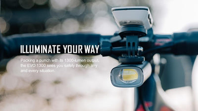 Magicshine EVO 1300 Underneath Mounted 1300 Lumens Front Light - Black - Cyclop.in